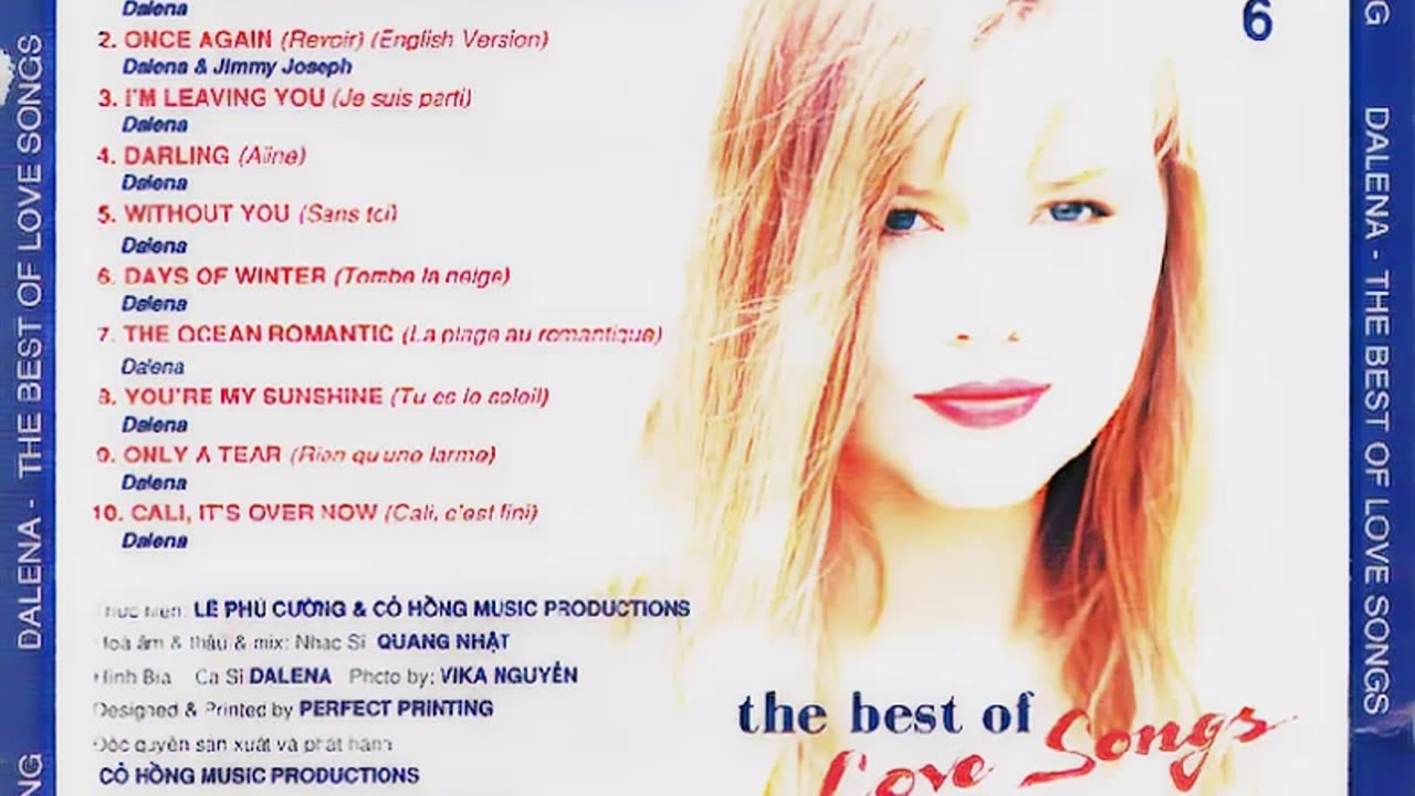 The Best Of French Love Songs (English version) - Dalena