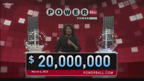 Powerball: Monday, March 6, 2023