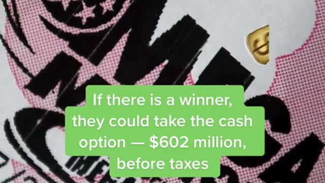 The Mega Millions jackpot is up to $1.02 billion after no one hit the winning numbers SMILLION