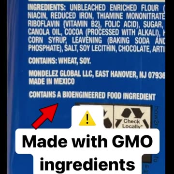 Oreos are bad conspiracy