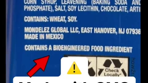Oreos are bad conspiracy