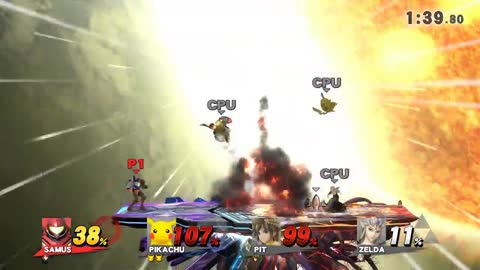 Super Smash Bros 4 Wii U Battle160