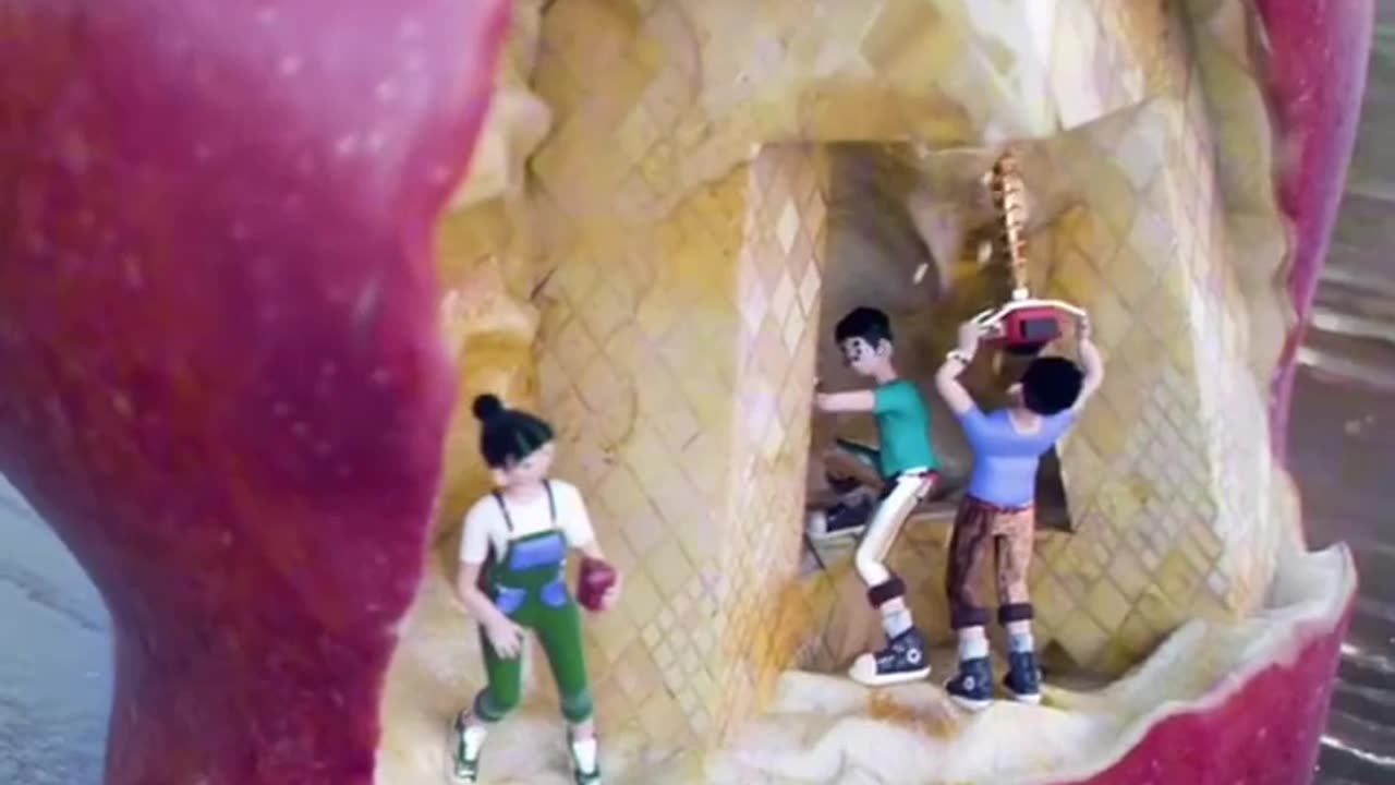 Cartoon relax - mini human