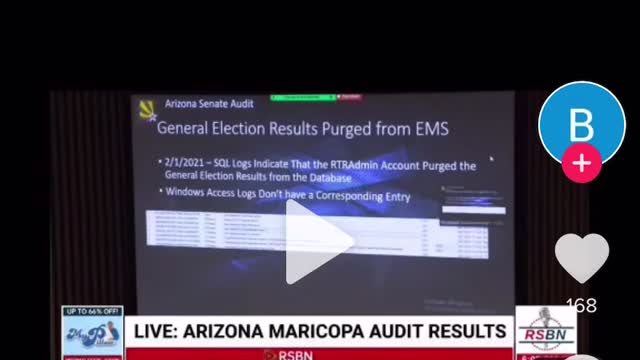 Arizona Audit results live recorded