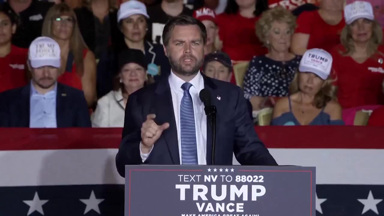 JD VANCE: "RE-ELECT TRUMP FOR A GOLDEN AGE OF PROSPERITY IN NEVADA & ACROSS THE USA!" 🌟🇺🇸