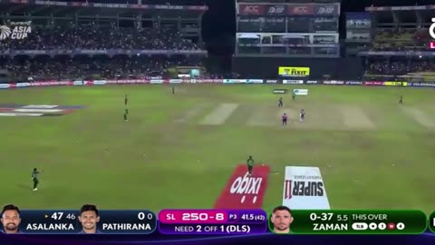 Last over by Zaman khan against Srilanka|| Asia_cup_2023 || Pak vs SL ||Asia_2023_semi_final