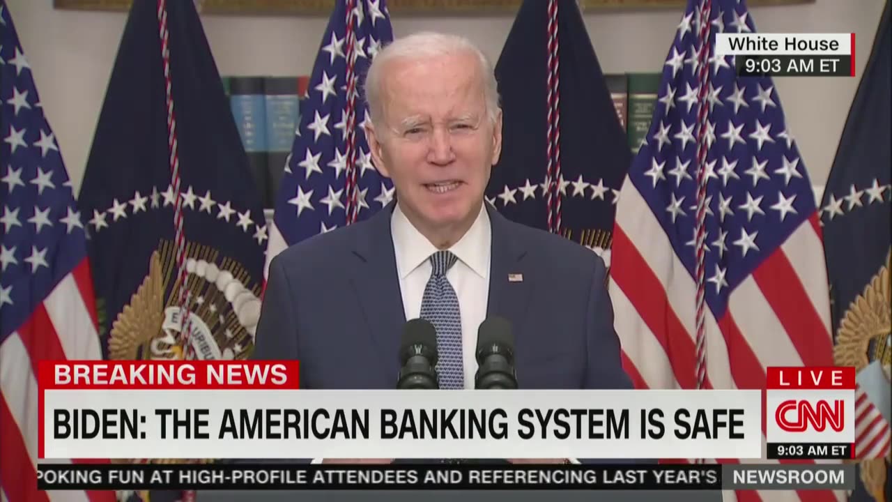 Biden Blames Bank Failures on Trump Administration Rolling Back Dodd-Frank Law