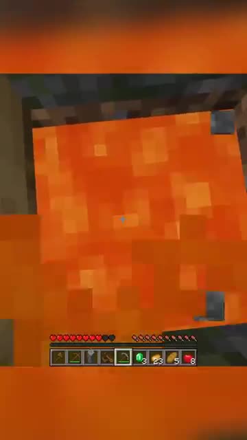 "Minecraft, But The Floor is Lava..."