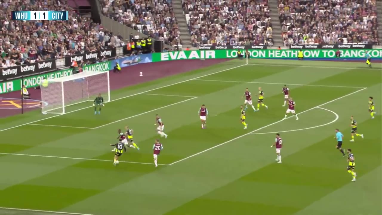 Highlights! West Ham 1-3 Man City _ Haaland runs rampant!