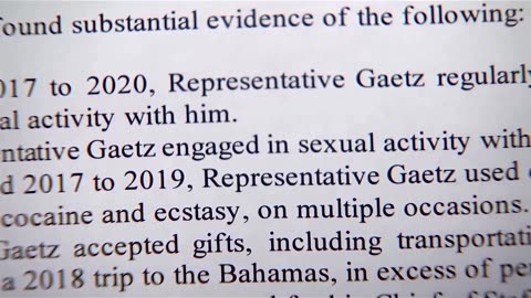 House panel finds Matt Gaetz paid for sex and drugs