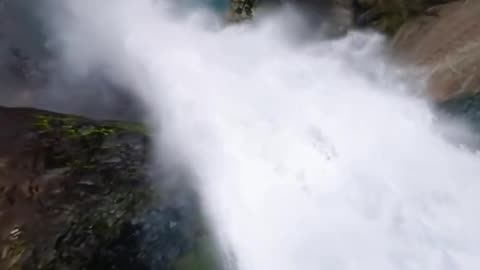 Waterfall motions..