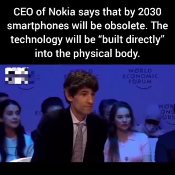 CEO of Nokia says that by 2030 smartphone will be obsolete will be built into the physical body