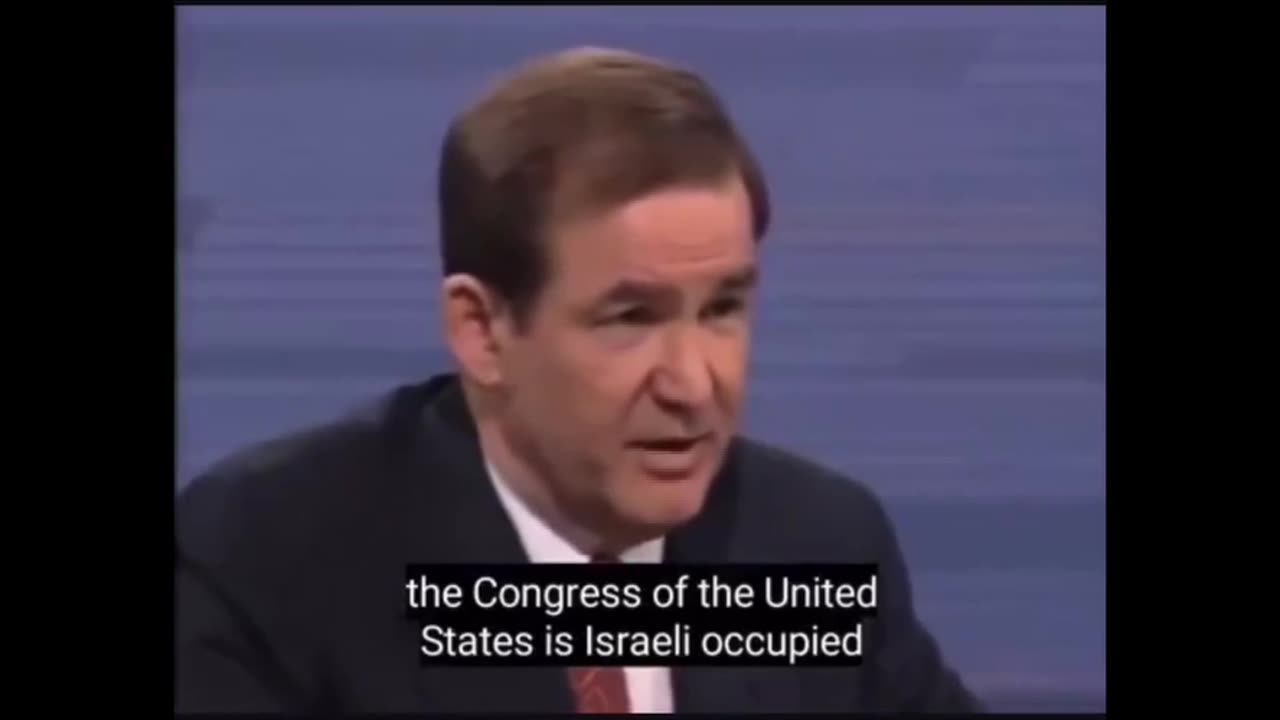 Pat Buchanan: US Congress is Israeli Occupied Territory