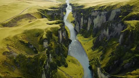 Fjadrargljufur, Vestrahorn, Esytrahorn, In Iceland