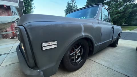 Bagged 1971 Chevy C-10