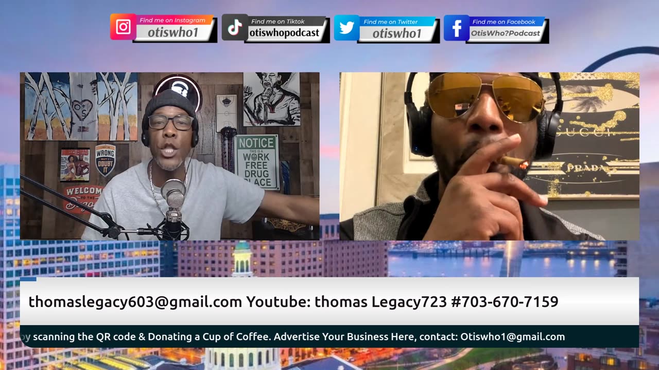 OtisWho? Podcast, Let's Talk: Conversation w/ Thomas Legacy