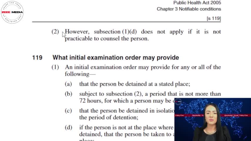 ZEROTIME - Australian Legislative Amendments to FORCE QUARANTINE and INJECT!