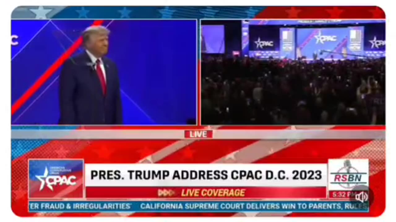 Dan Scavino President Trump arrives at CPAC 03/23