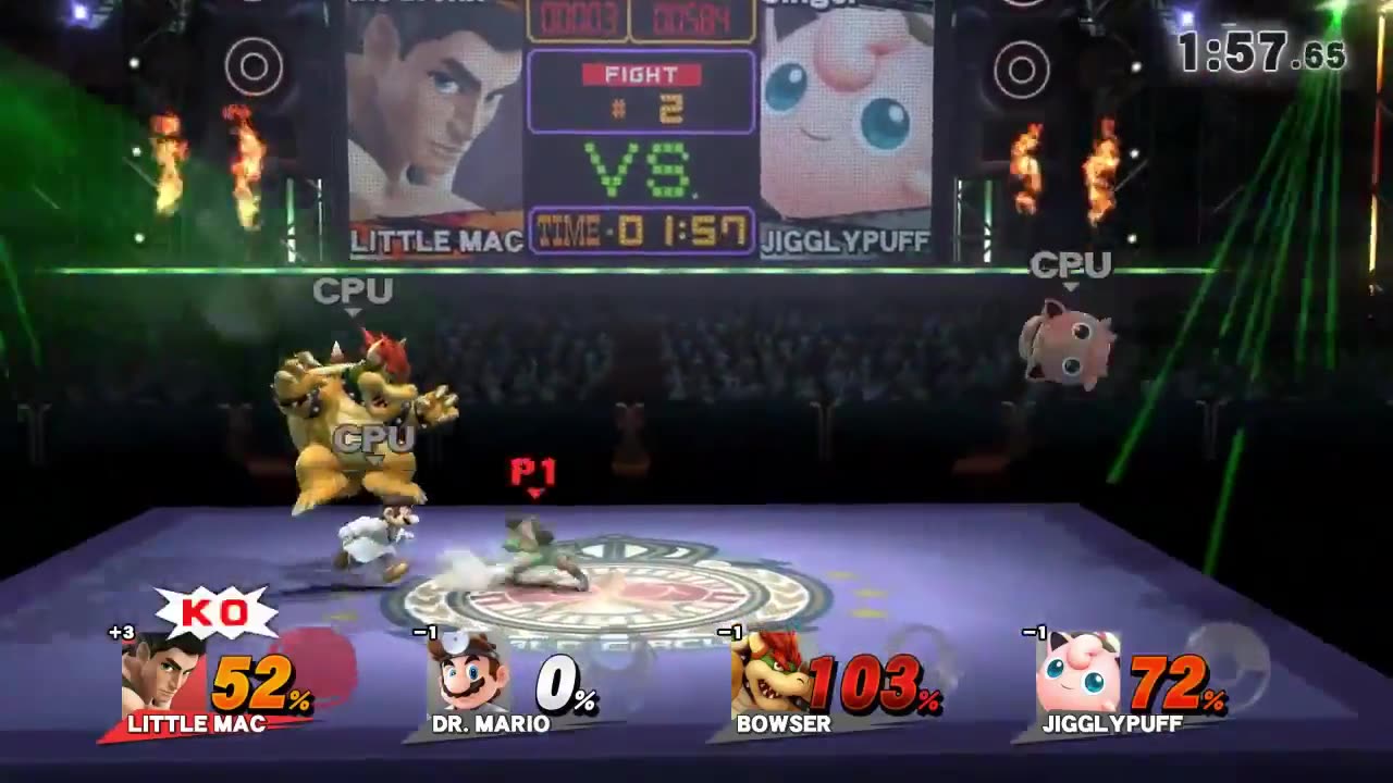 Little Mac Boxing battle