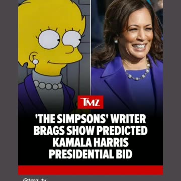 the simpson bragged about it yeah about that trump will win for sure 7/23/24