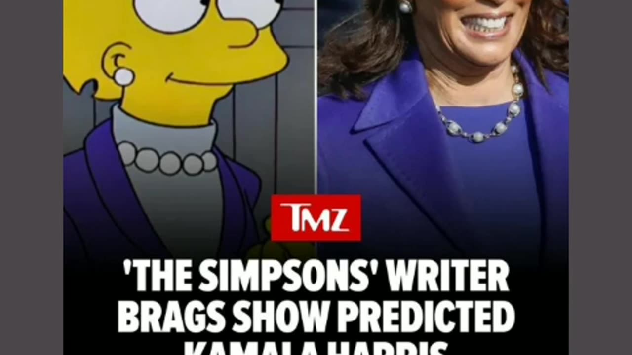 the simpson bragged about it yeah about that trump will win for sure 7/23/24