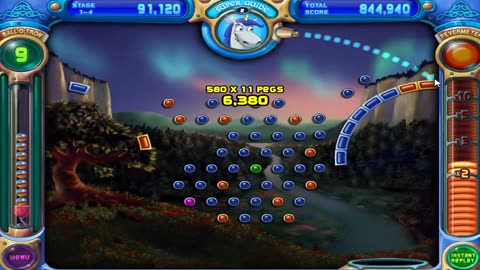 Peggle gameplay