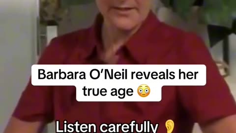 Barbara O'Neil reveals her true age