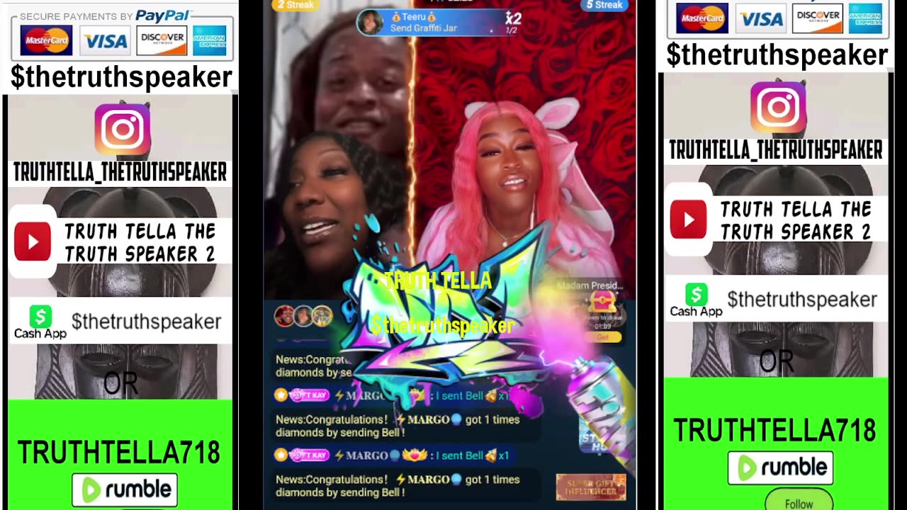 TOMIKAY HEADS HOME AFTER CHILLING WITH PASTOR P & MRS. REGINA & MRS. REGINA CALLS INTO THE LIVE TO THANK HER FOR EVERYTHING TELL TOMIKAY SHE LOVES HER