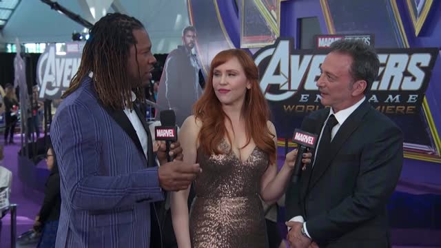 Avengers Endgame Executive Producer Louis D'Esposito LIVE at the Red Carpet Premiere