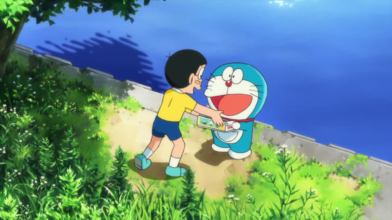 Doraemon Movie Part -3 Nobitas Treasure Island Hindi Dubbed Short Movie! Doraemon Cartoon !