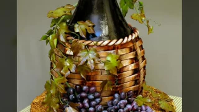 Beautiful new old bottle reuse ideas/stylish antique with colourful bottle decoration