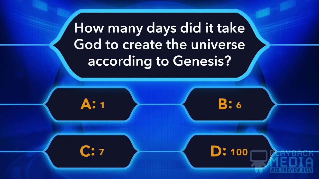 Creation Bible Trivia Game for Kids