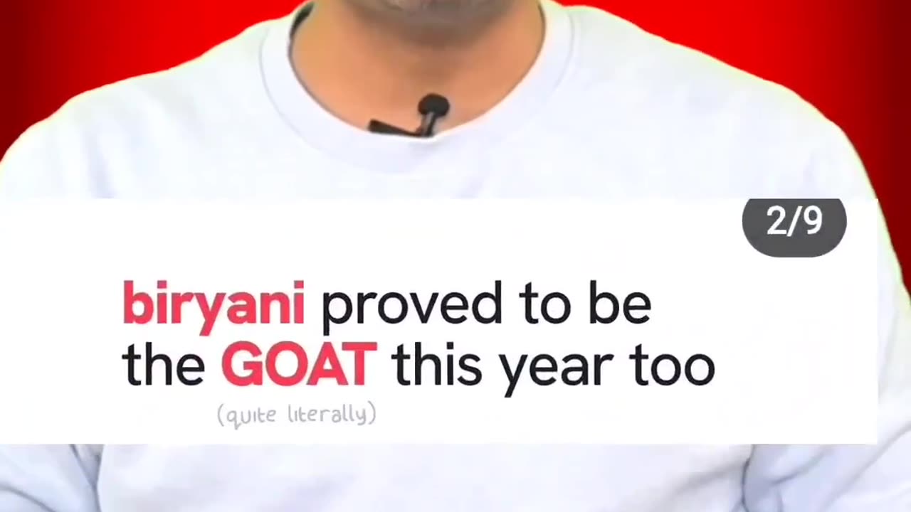 Zomato GOAT #Trending