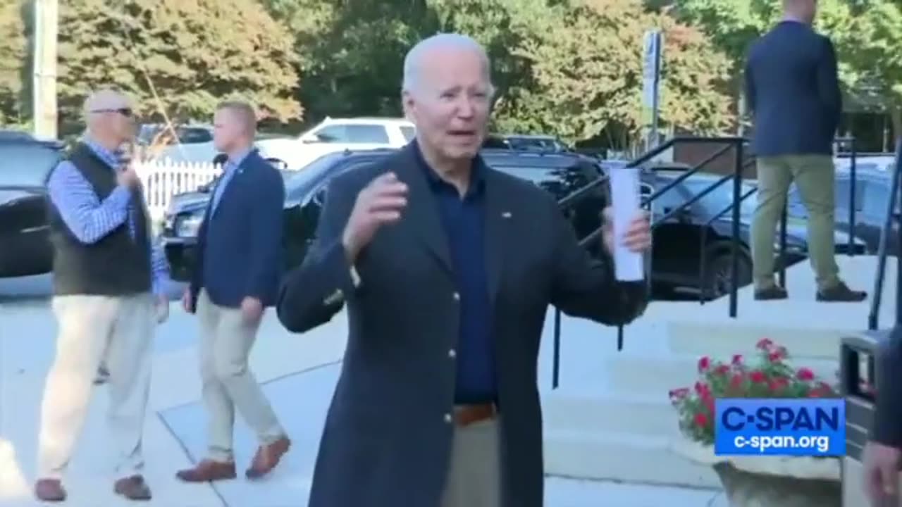 Bizarre Biden: I'm Not Homeless But I Can't Go Home