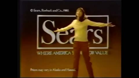 Sears 'Where America Shops for Value' Corduroy TV Commercial - 1980's