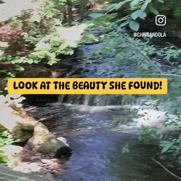 BRIDGE OVER BUBBLING WATERS!