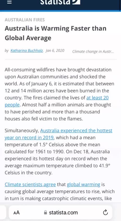 Apparently, the entire world is heating up faster than the entire world