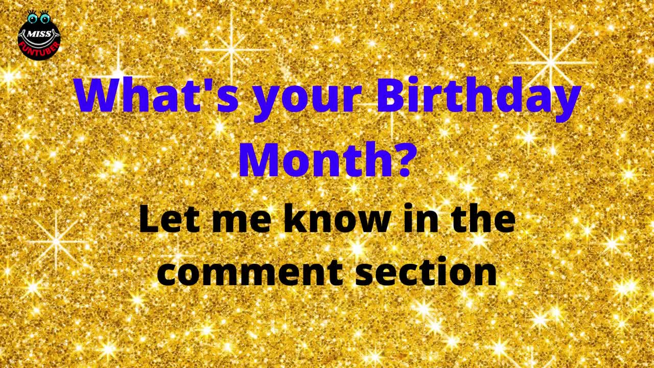Choose a Birthday month and see your Bridal Gown😍 @Miss Funtuber
