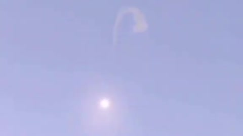 Russian Fighter Jet Shot at by Ukrain