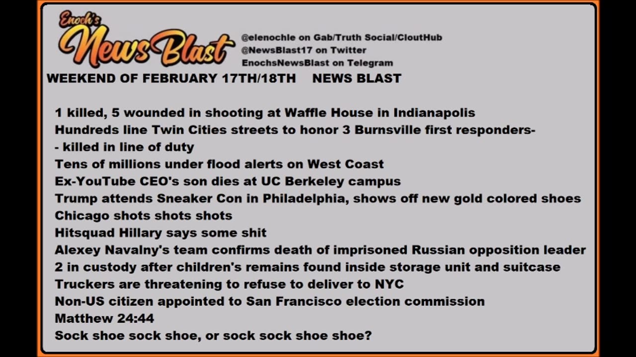 Enoch's News Blast