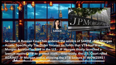 Russia To Seize $440M In JPMorgan Assets