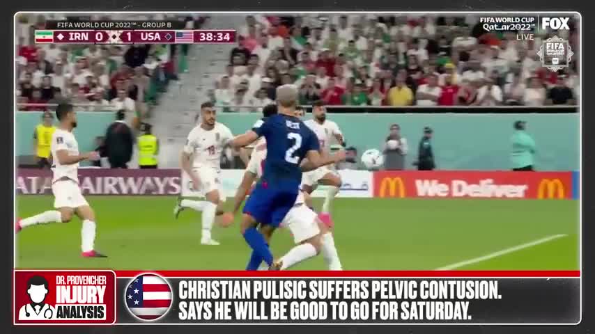 🌱🌱Dr. Matt Christian Pulisic should be good to go for USMNT vs. Netherlands🌱