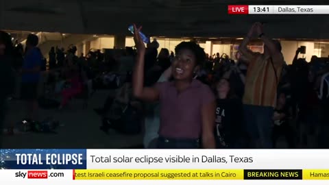 Missed The Solar Eclipse? Viral Clip Out Of Texas Perfectly Sums It Up