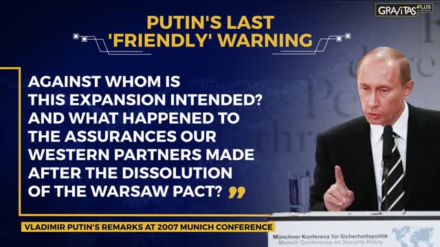 Gravitas Plus- Did NATO push Ukraine into war