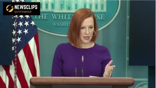 Jen Psaki 'Russia Could At Any Point Launch An Attack On Ukraine'