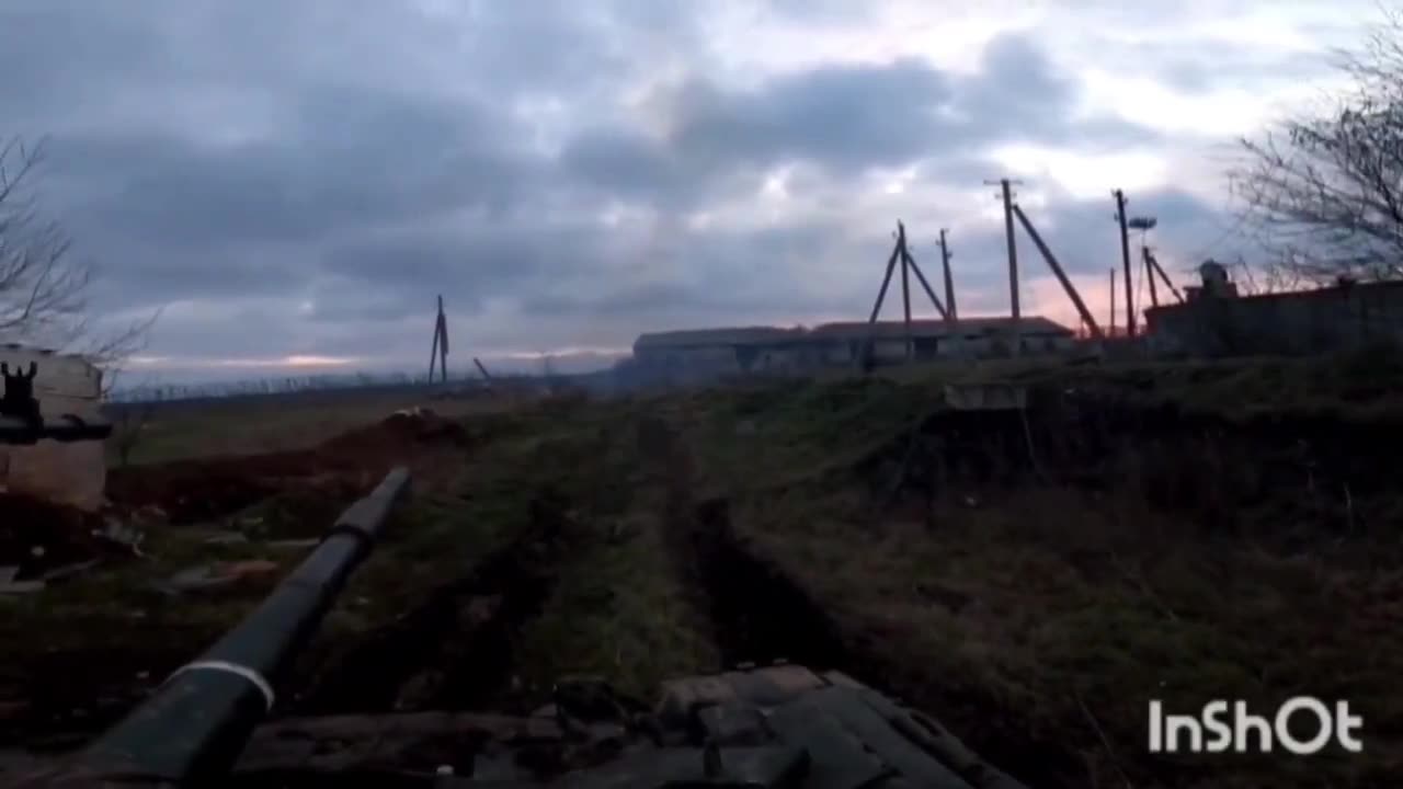 The work of the Ukrainian T-64BM "Bulat"