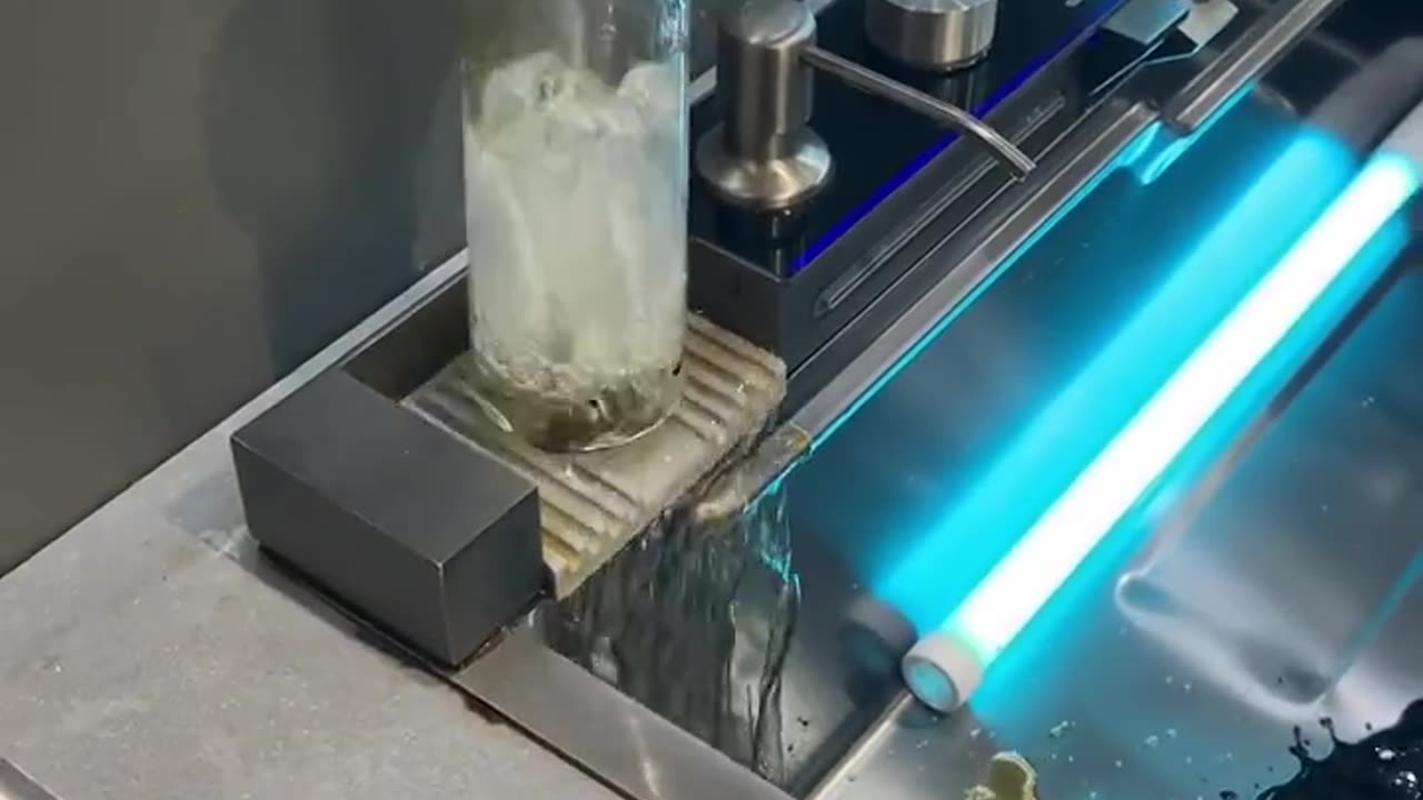 Washing dishes became not only pleasant but also exciting