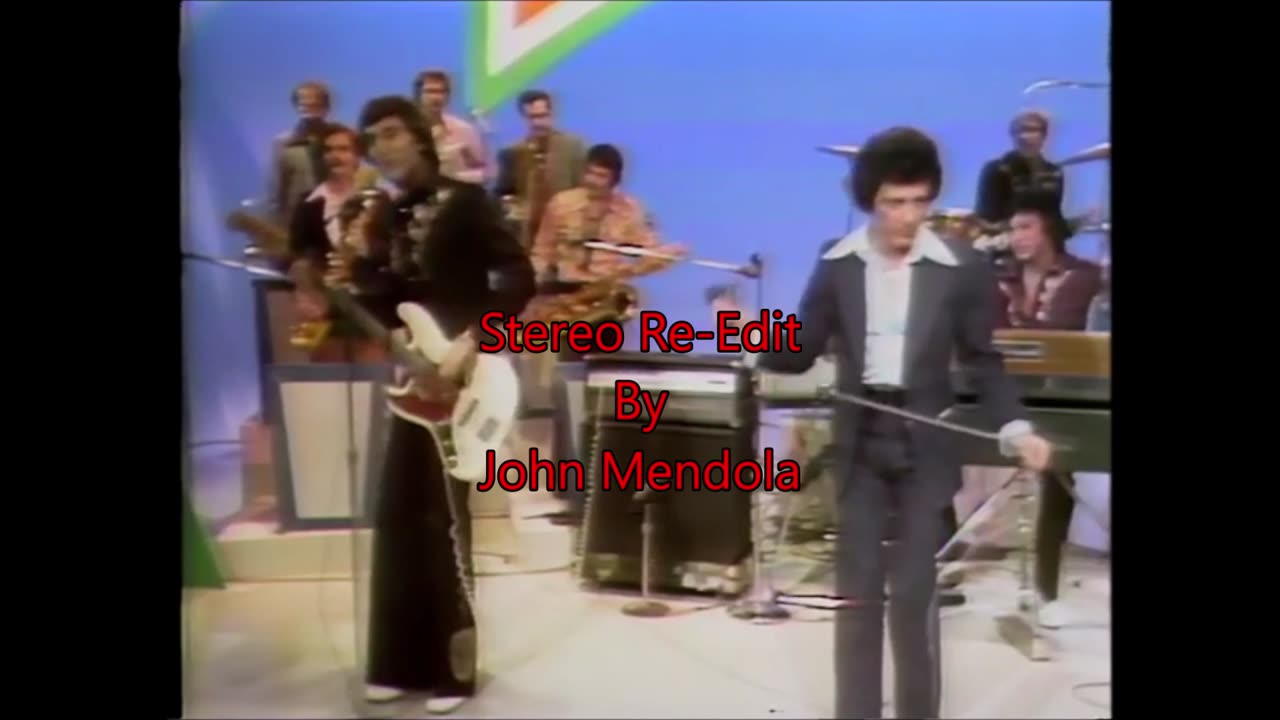 The Four Seasons - Who Loves You - The Mike Douglas Show 1975 (My Stereo "Studio Sound" Re-Edit)