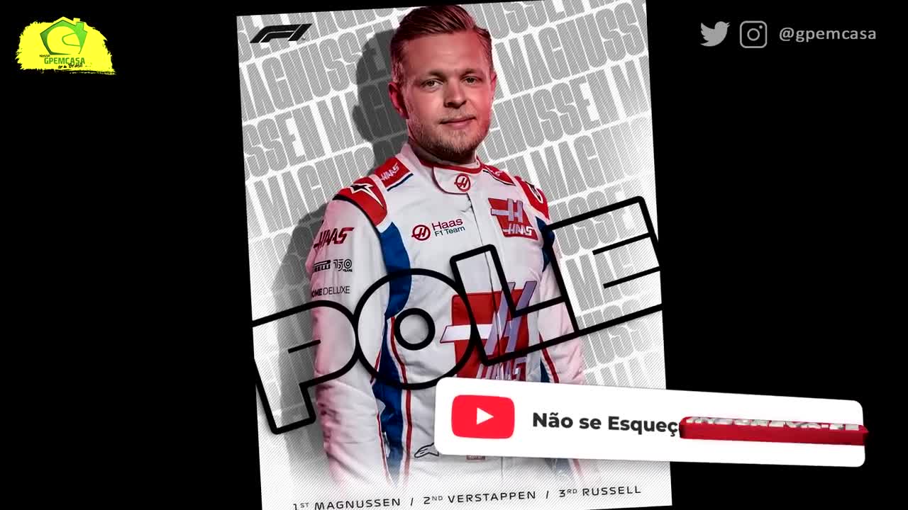 BOMBA! KEVIN MAGNUSSEN CRAVA A POLE NO GP DO BRASIL APÓS BANDEIRA VERMELHA | FÓRMULA 1 | GP EM CASA