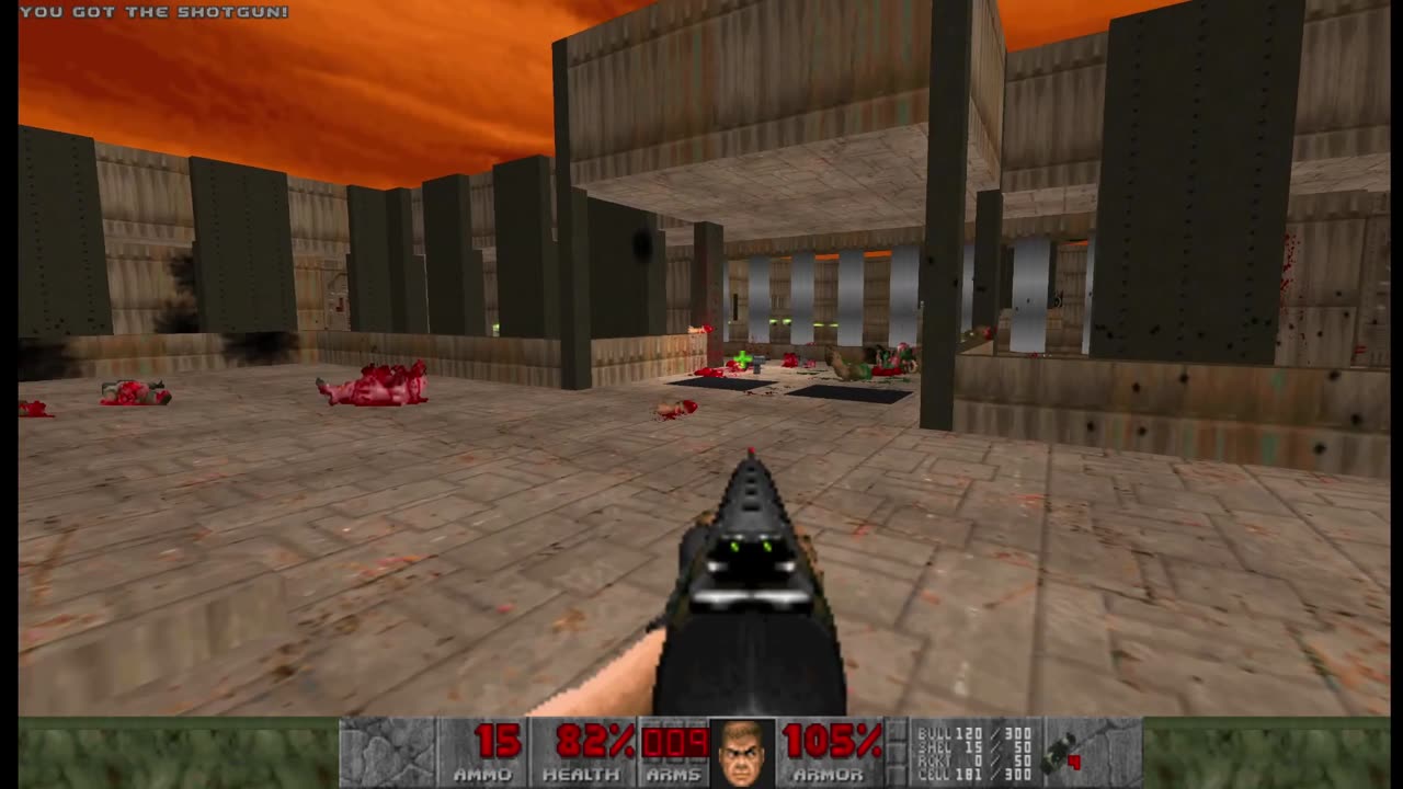 Brutal Doom - Thy Flesh Consumed - Tactical - Hard Realism - Fear (E4M9)